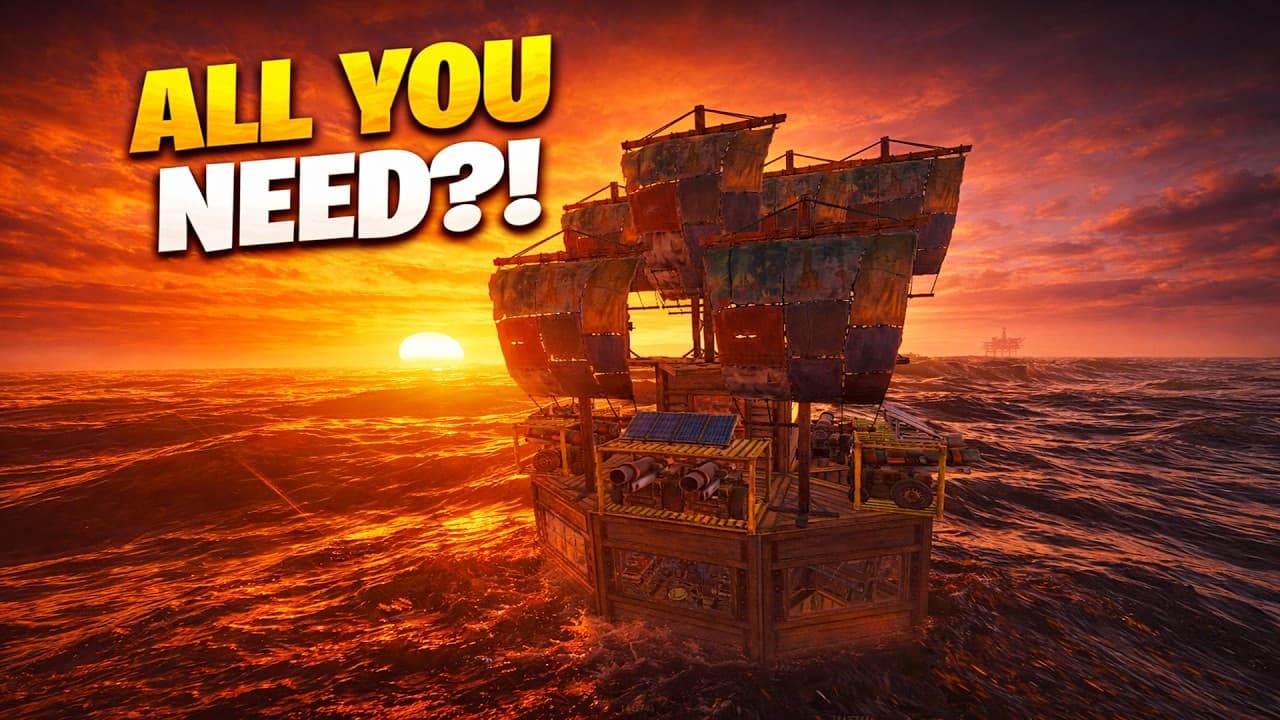 This Solo/Duo Rust Boat Base is All You Need | 2026 Build