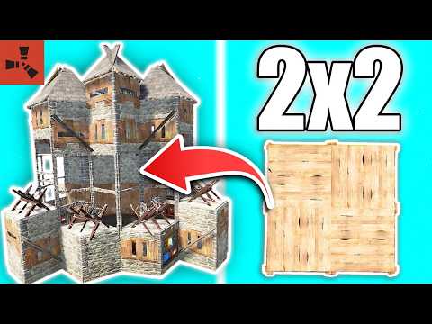 Perfect 2x2 Expansion Base - Solo/Duo/Trio Rust Build