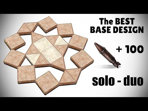 The Best 2x1 Solo/Duo Rust Base Design (Super Strong)