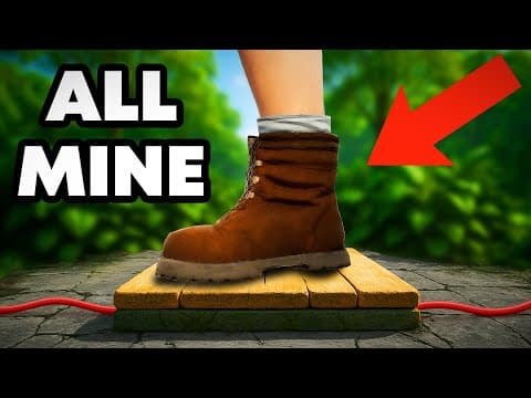 I Built a Jungle Trap Base in Rust