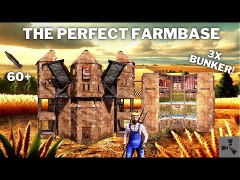 The Perfect Rust Farm Base: 3X Bunker & Electricity Guide (2025)