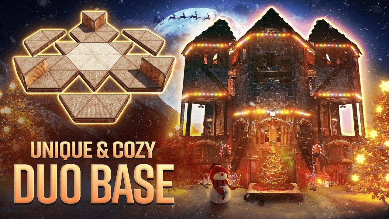 The Duo's Den - Solo/Duo Rust Base Design