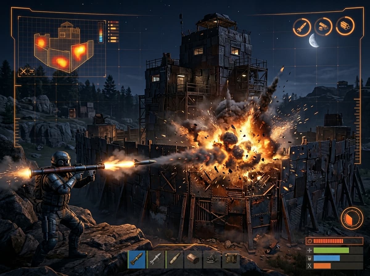 How to Calculate Raid Cost for Your Rust Base